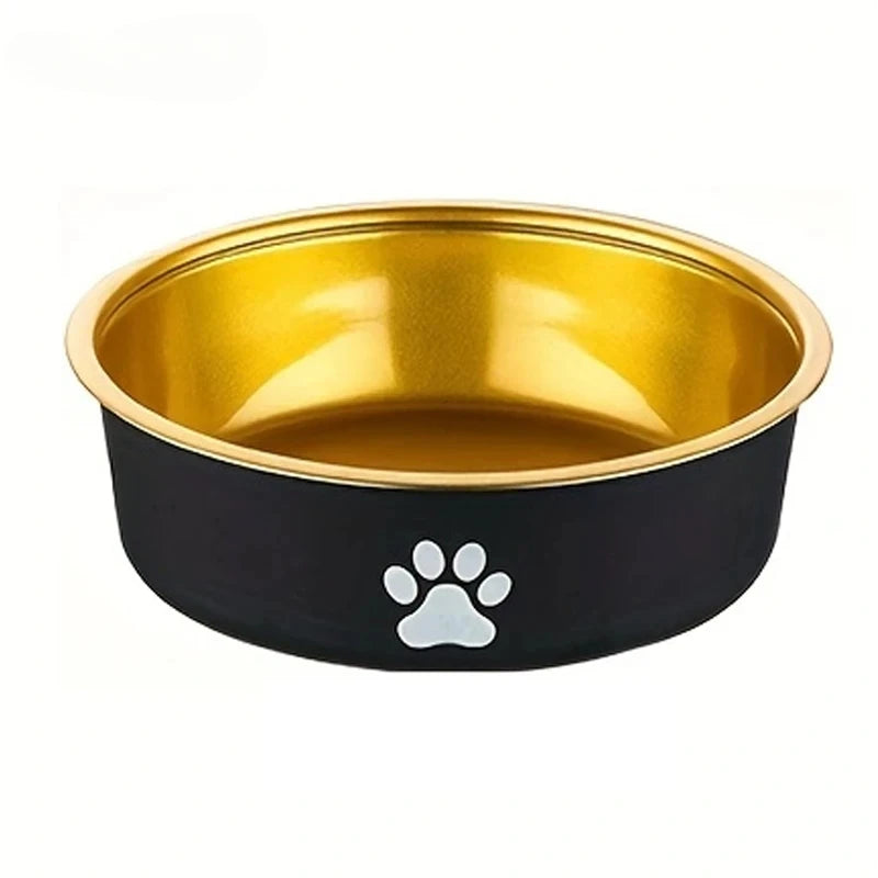 Ciotola antiscivolo in acciaio inossidabile per cani di piccola, media e grande taglia.
