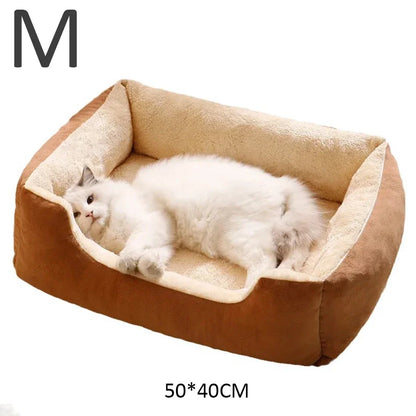 Cuscino confortevole per cani e gatti.