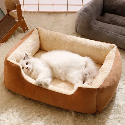 Cuscino confortevole per cani e gatti.