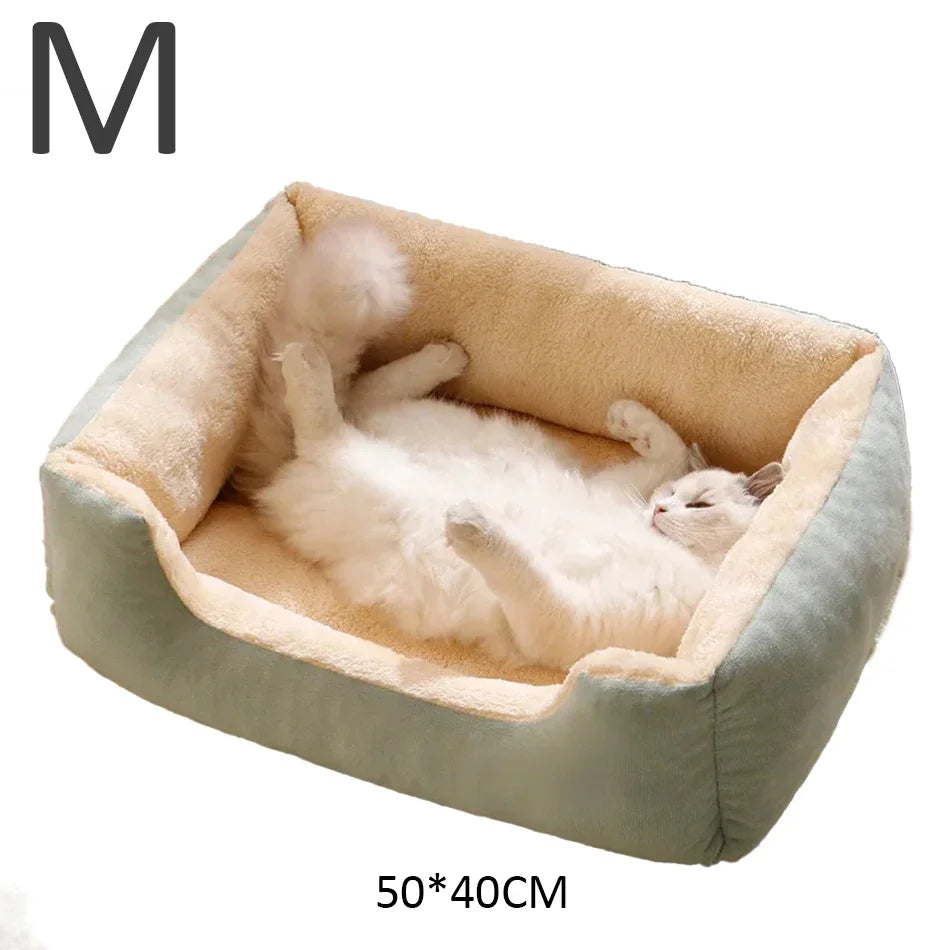 Cuscino confortevole per cani e gatti.