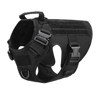 Pettorina tattica stile militare + accessori, utile anche per allenamento del proprio cane